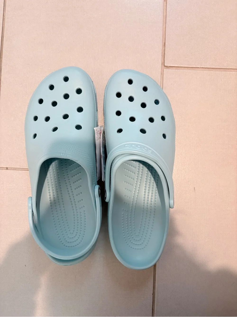 CROCS Kids Pastel Blue Classic Clogs